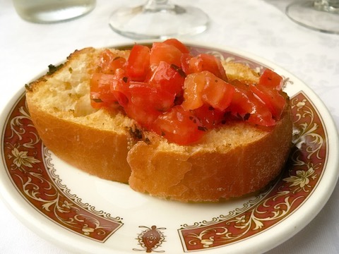 Tomato Basil Bruschetta